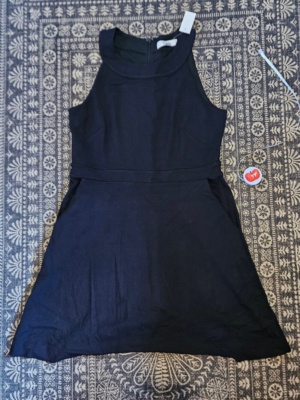 LOFT Little Black Dress Sleeveless Midi